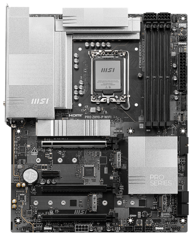 PLACA BASE MSI PRO Z890-P WIFI ATX 4XDDR5 - detalle