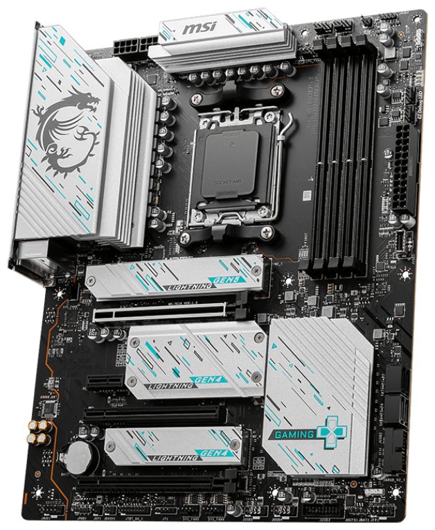 PLACA BASE MSI X670E GAMING PLUS WIFI AM5 ATX 4XDDR5 - detalle