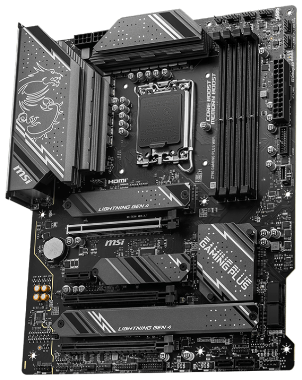PLACA BASE MSI Z790 GAMING PLUS WIFI 1700 ATX 4XDDR5 - detalle