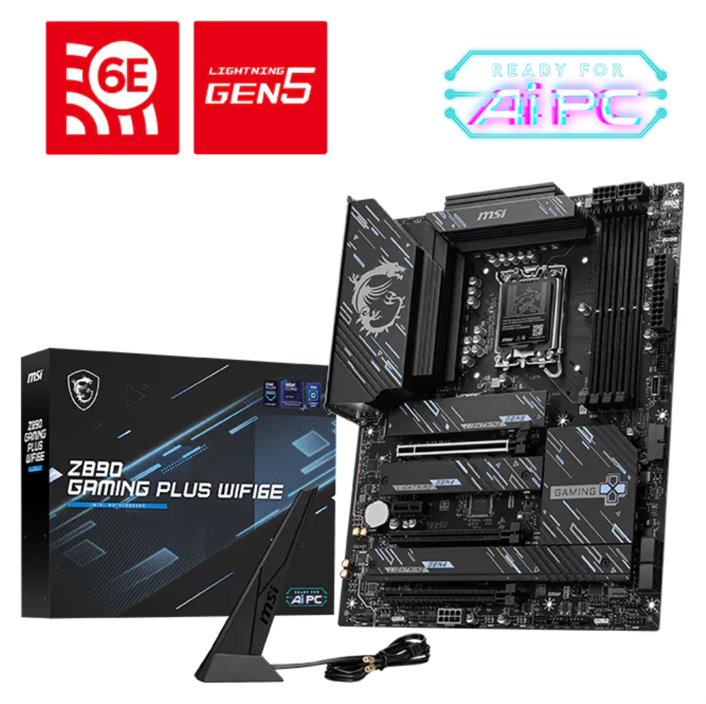 PLACA BASE MSI Z890 GAMING PLUS WIFI6 DDR5