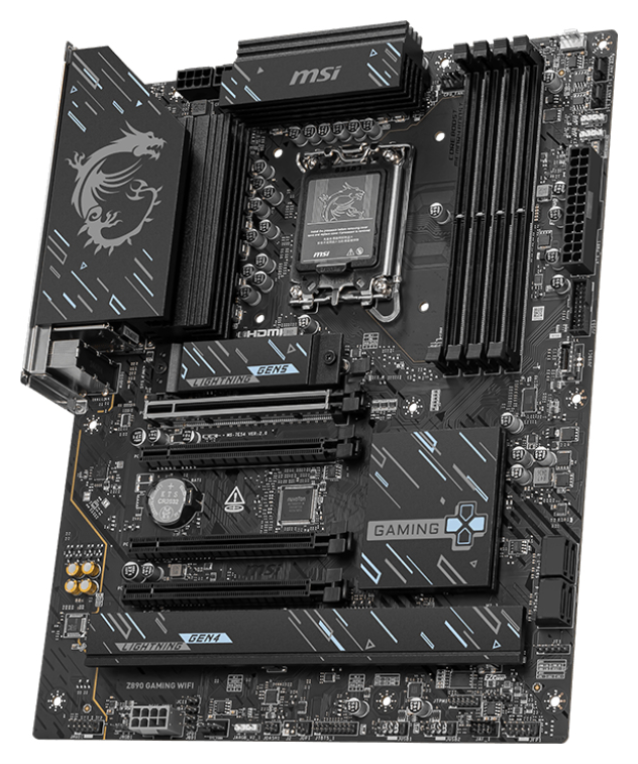 PLACA BASE MSI Z890 GAMING WIFI 4XDDR5 - detalle