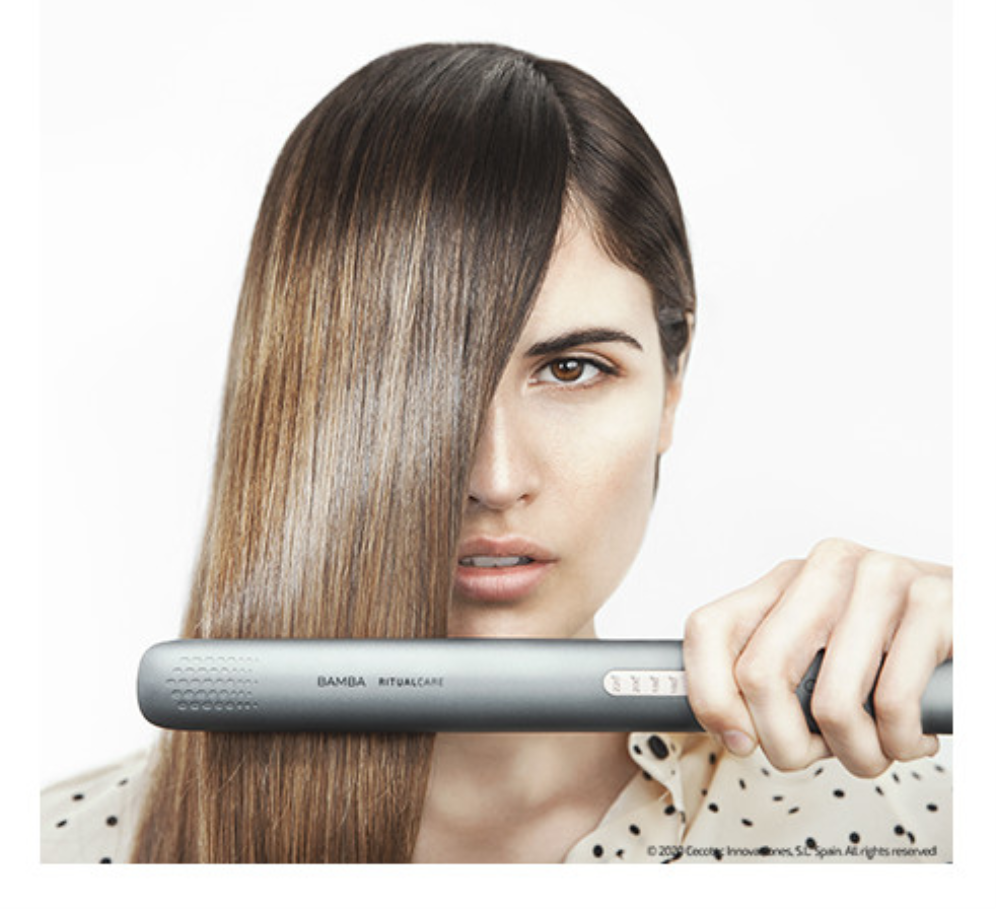 PLANCHA DE PELO CECOTEC TITANIO BAMBA RITUALCARE 890 TITANIUM - detalle