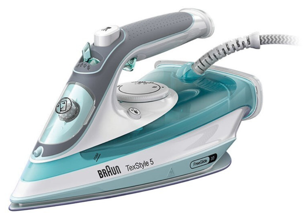 PLANCHA DE VAPOR BRAUN TEXSTYLE 5 SI5017GR 2700W GRIS-TURQUESA
