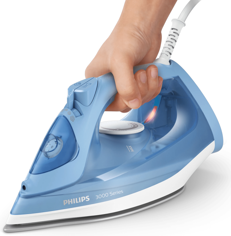 PLANCHA HORIZONTAL PHILIPS DST3020/20 SERIE 3000 CERAMICA 2200W CABLE 1,9M - detalle