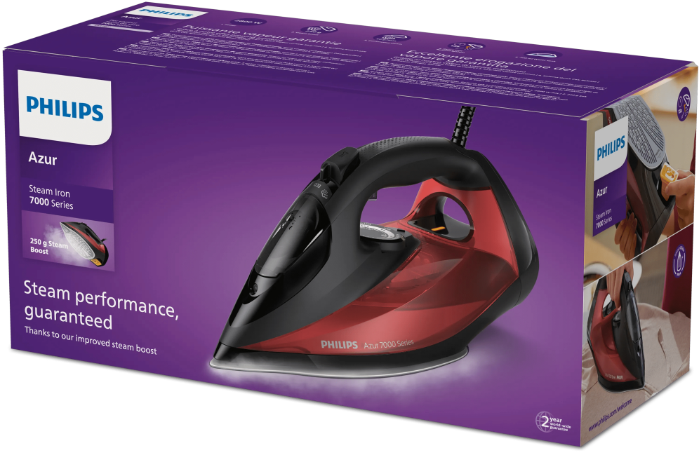 PLANCHA VAPOR PHILIPS DST7022/40 - detalle