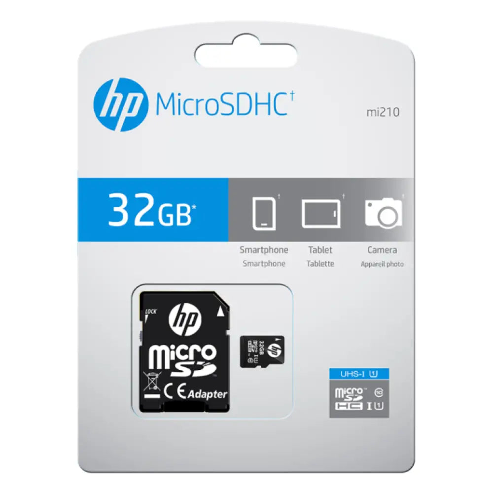 PNY HP microSDHC U1 32 GB MicroSD Clase 10 - detalle