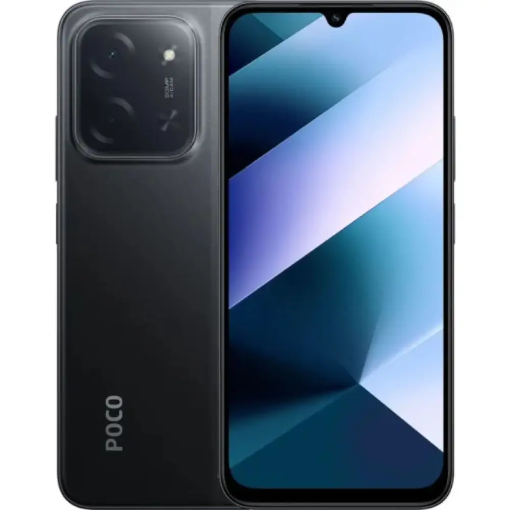POCO C85 17.5 cm (6.9") SIM doble 4G USB Tipo C 6 GB 128 GB 6000 mAh Negro