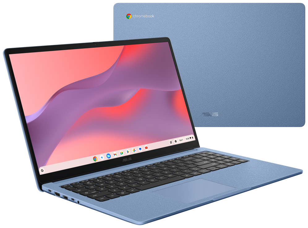 PORTATIL ASUS CHROMEBOOK CM1505CM4A-S70064 KOMPANIO 540 4GB 128GB 15.6" ChromeOS AZUL noAC - detalle