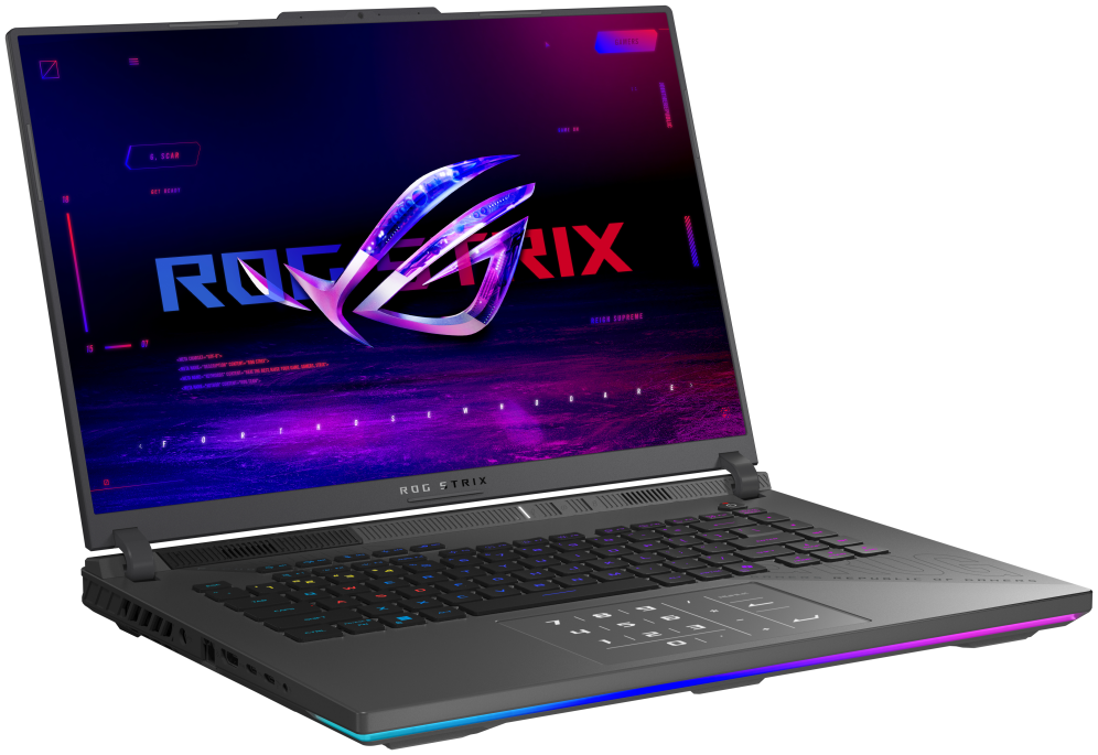 PORTATIL ASUS ROG STRIX G614FR-TS365 R9 955HX 16GB 1TB 16" FreeDOS GRIS noAC - detalle