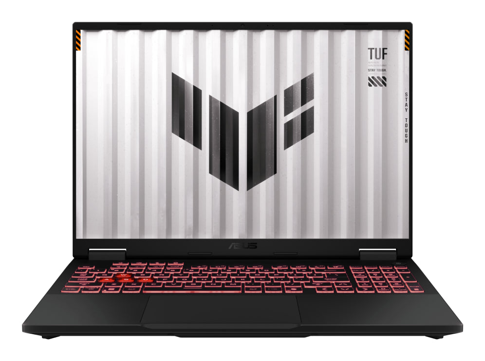 ASUS TUF Gaming A16 TUF608UM-RV041 - Ordenador Portátil Gaming de 16" WUXGA 165Hz (AMD Ryzen 7 260. 16GB RAM. 1TB SSD. NVIDIA RTX 5060 8GB. Sin Sistema Operativo) Gris Jager - Teclado QWERTY español