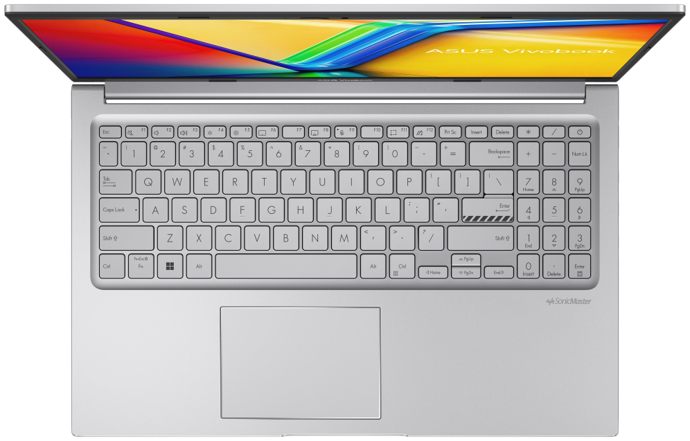 PORTATIL ASUS VIVOBOOK 15 F1504VA-BQ257 CORE 7 150U 16GB 1TB 15,6"FHD FDOS PLATA - detalle