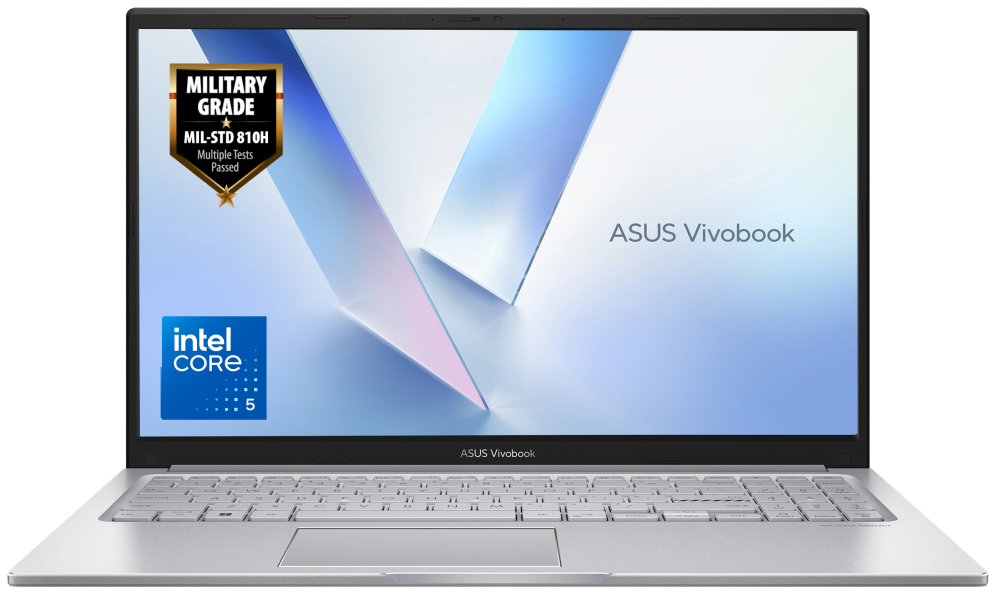 PORTATIL ASUS VIVOBOOK 15 X1504MA-BQ014W CORE 5 320 8GB 512GB 15.6" W11H PLATA