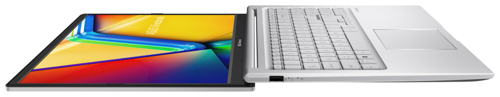PORTATIL ASUS VIVOBOOK 15 X1504MA-BQ221 CORE 7 350 16GB 512GB 15.6" FDOS PLATA - detalle