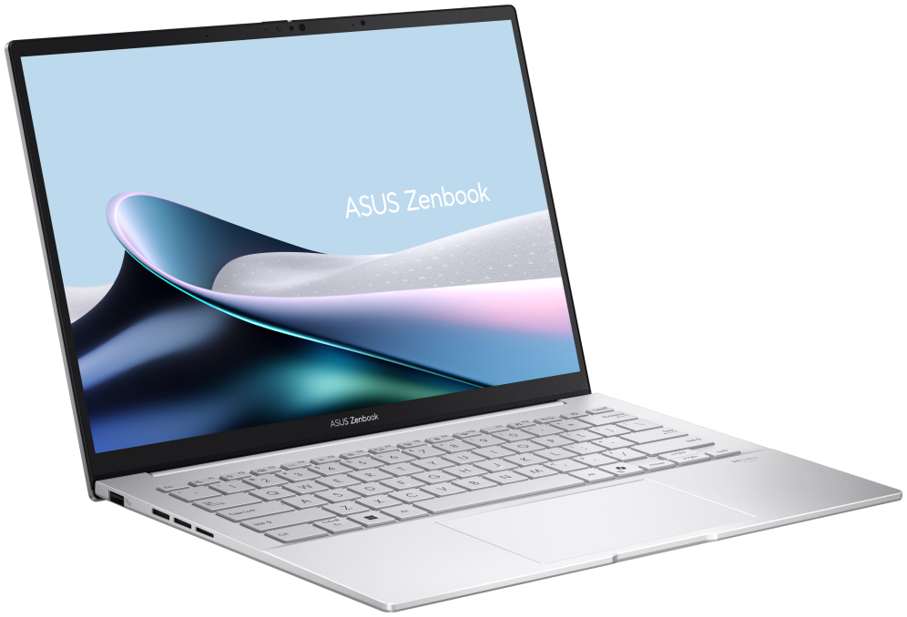 PORTATIL ASUS ZENBOOK 14 UX3405CA-QD1244 U7 255H 16GB 512GB 14 OLED FDOS PLATA - detalle