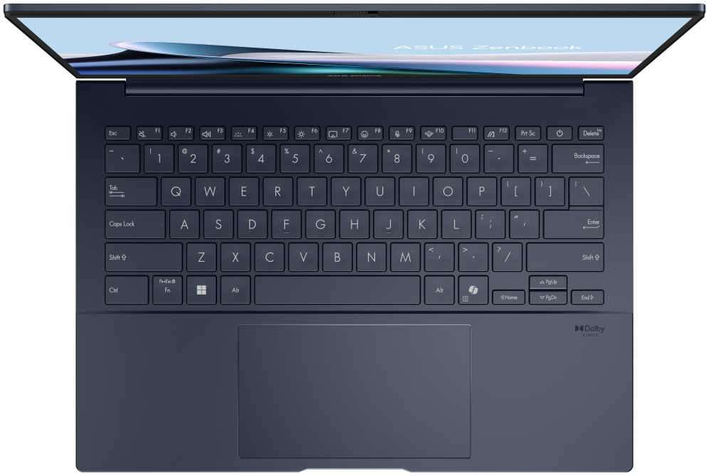 PORTATIL ASUS ZENBOOK 14 UX3405CA-QD1312W U7 255H 16GB 1TB 14"OLED W11H AZUL - detalle