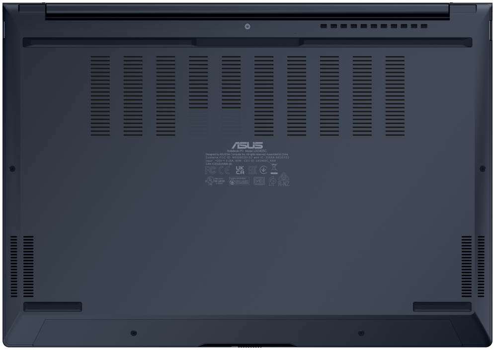 PORTATIL ASUS ZENBOOK 14 UX3405CA-QD1312W U7 255H 16GB 1TB 14"OLED W11H AZUL - detalle