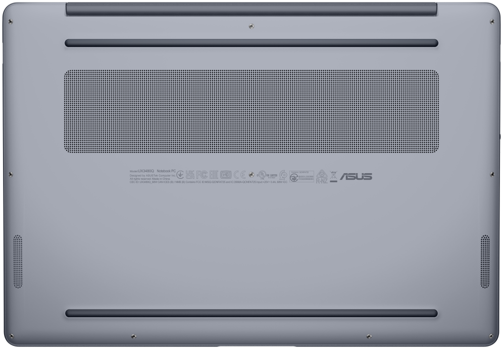 PORTATIL ASUS ZENBOOK UX3480KA-U2218W R7 345 16GB 512GB 14" W11H BLUE noAC - detalle