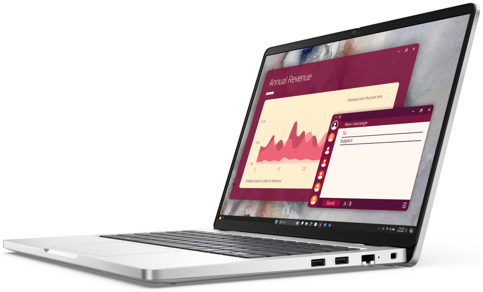 PORTATIL DELL PRO 14 PC14250 U7-255U 16GB 512GB 14"FHD W11P noAC - detalle