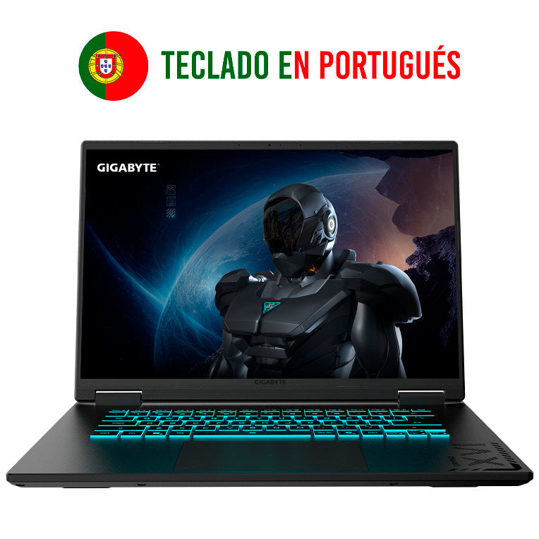 PORTATIL GIGABYTE A16 3VHK3PT864SD R7 260 32GB 1TB RTX5060 16"WUXGA FreeDOS