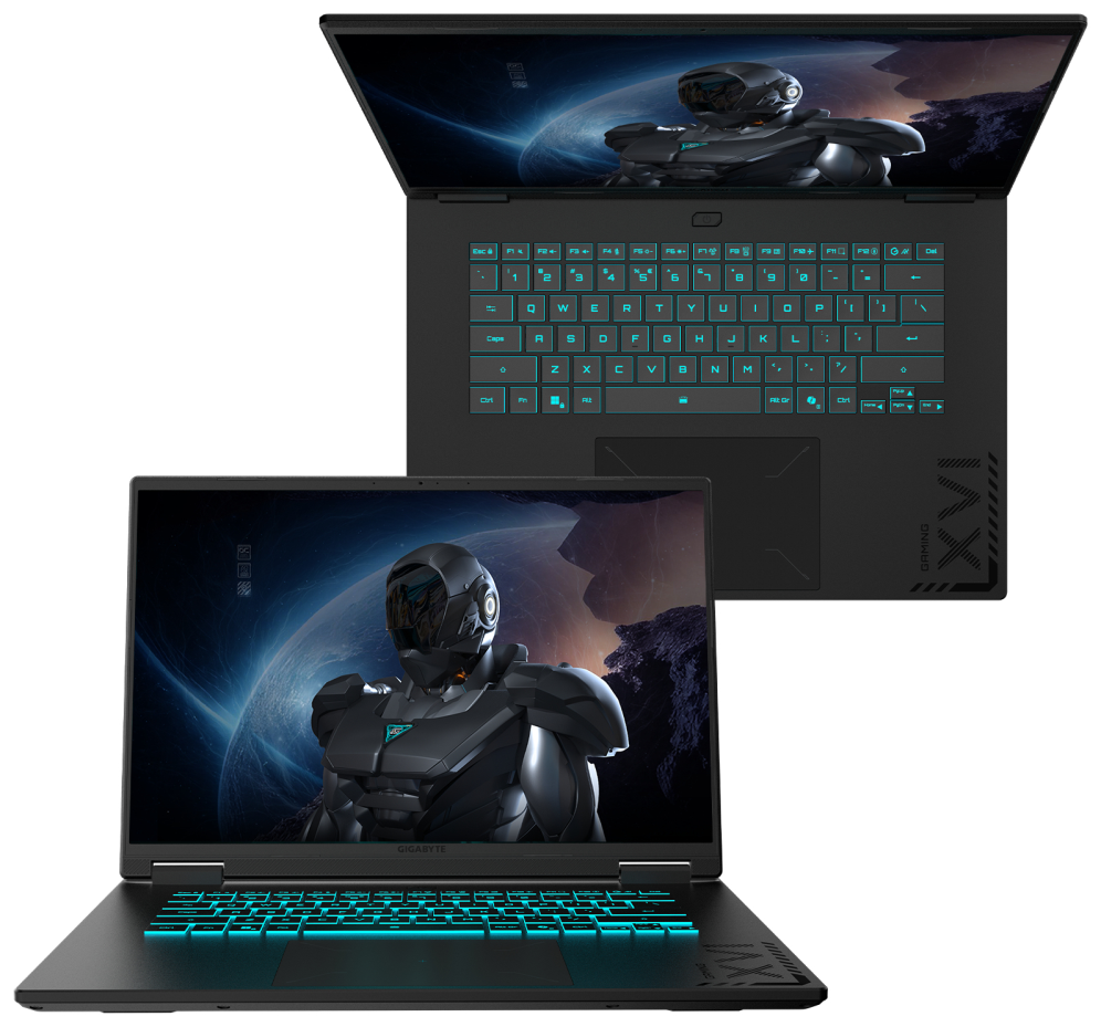 PORTATIL GIGABYTE A16 3VHK3PT864SD R7 260 32GB 1TB RTX5060 16"WUXGA FreeDOS - detalle