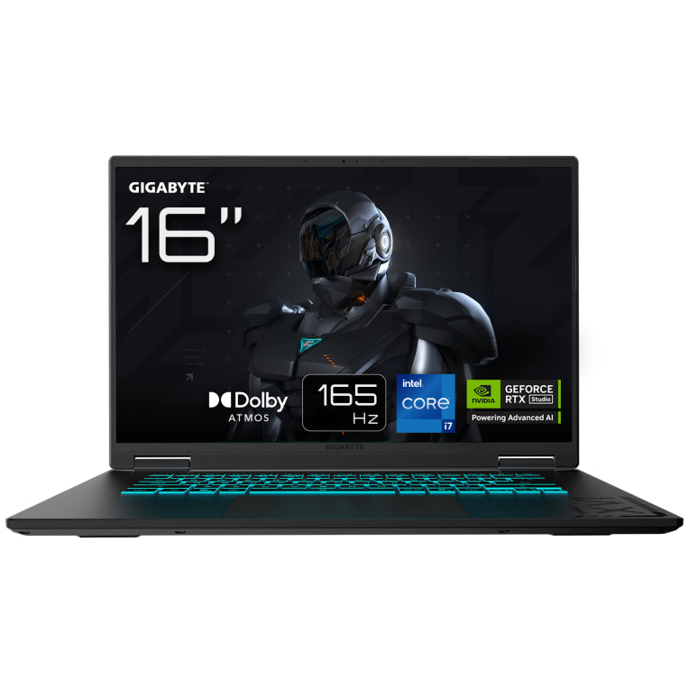 GIGABYTE GAMING A16 CTHI3ES894SD ordenador portatil Intel® CoreT i7 40.6 cm (16") DDR5-SDRAM NVIDIA GeForce RTX 5050 Wi-Fi 6E (802.11ax) FreeDOS Negro