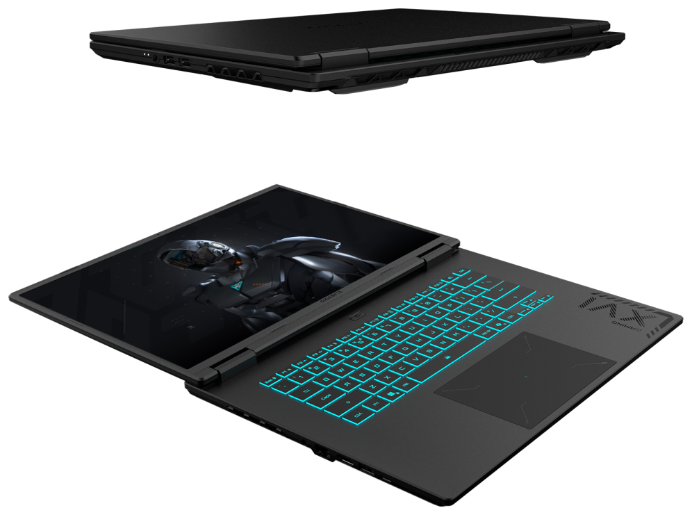 PORTATIL GIGABYTE A16 CWHI3ES864SH I7-13620H 32GB 1TB RTX5070 16"WUXGA W11H - detalle