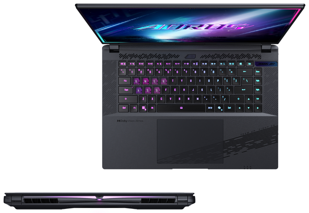 PORTATIL GIGABYTE AORUS MASTER 16 U9-275HX - detalle