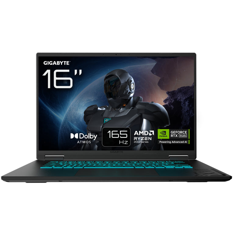 GIGABYTE GAMING A16 3WHK3ES864SD ordenador portatil AMD RyzenT 7 40.6 cm (16") DDR5-SDRAM NVIDIA GeForce RTX 5070 Wi-Fi 