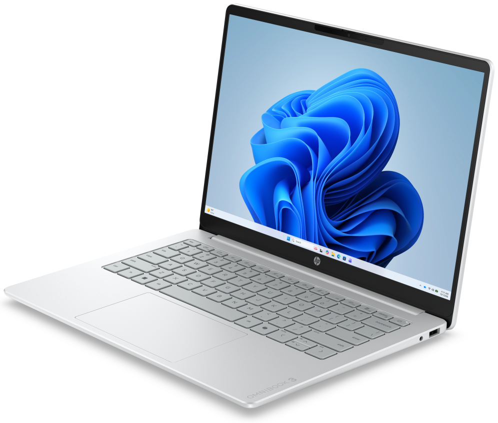 PORTATIL HP OMNIBOOK 3 14-ht0015nsx U5 225U 8GB 256GB 14" W11H noAC PLATA - detalle