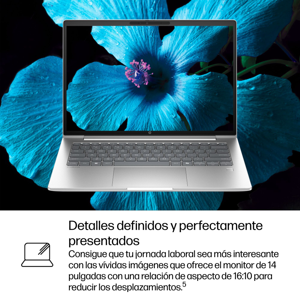 PORTATIL HP PROBOOK 4 G1i U5-225U 16GB 512GB 14" W11P - detalle