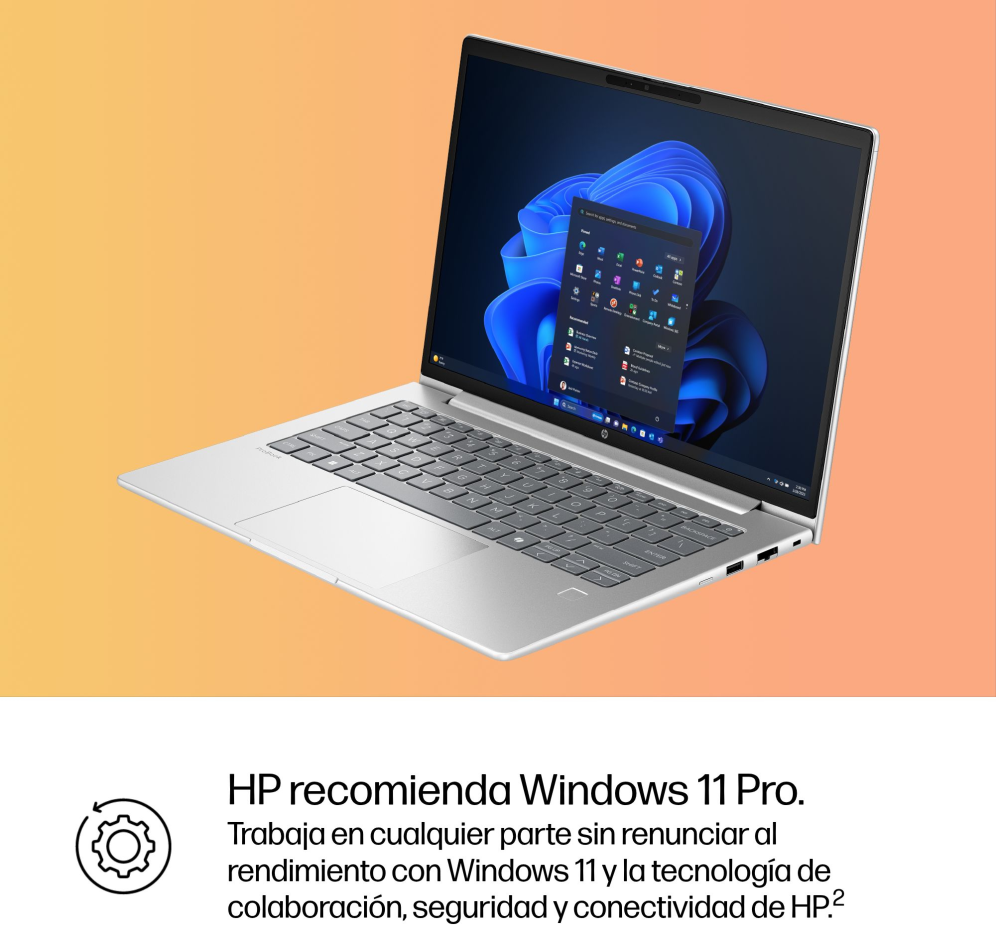 PORTATIL HP PROBOOK 4 G1IR CORE 5 120U 16GB 512GB 14" W11P - detalle