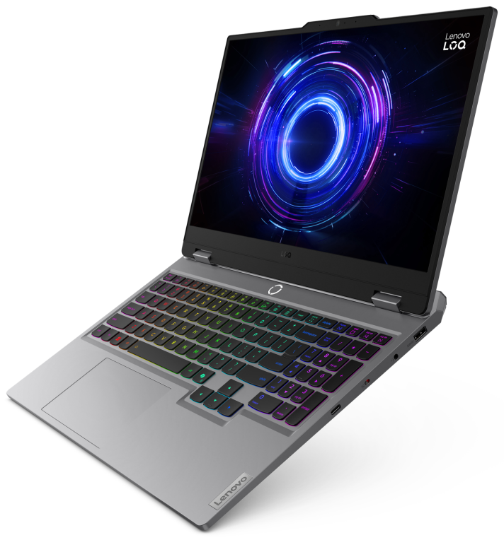 PORTATIL LENOVO LOQ 15IRX10 i7-13650HX 24GB 512GB RTX5050 15,6"FHD FDOS - detalle