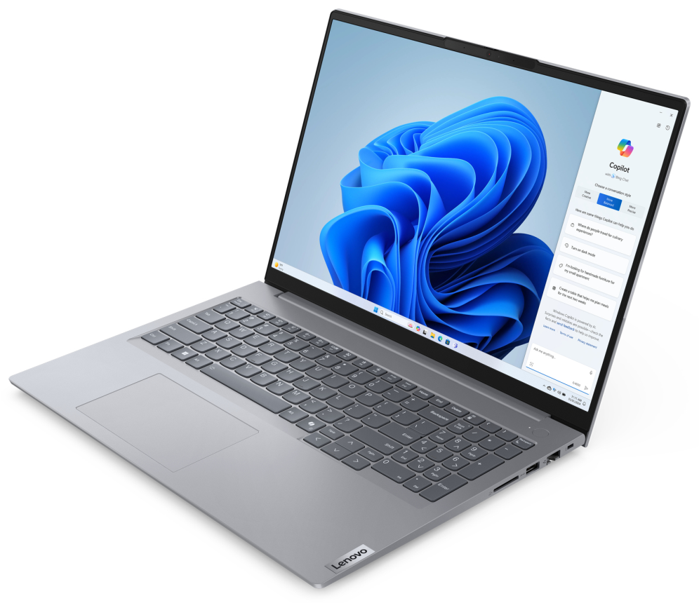PORTATIL LENOVO THINKBOOK 16 G7 ARP R5-7535HS 16GB 512GB 16" W11P - detalle