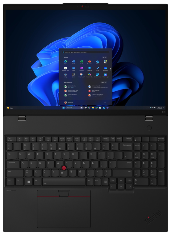 PORTATIL LENOVO THINKPAD L16 GEN 2 U5 225U 16GB 512GB 16"WUXGA W11P - detalle