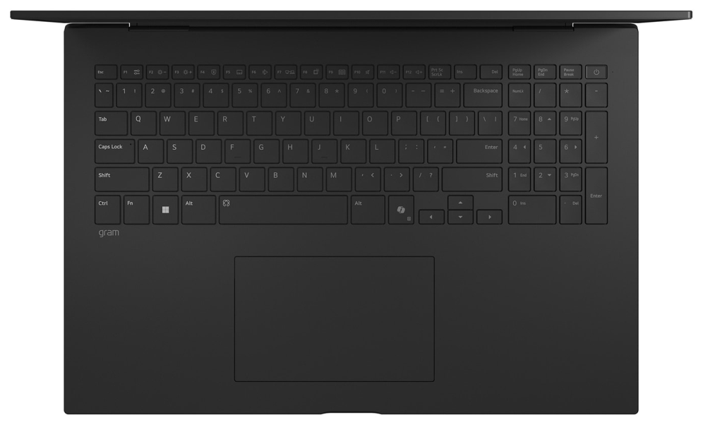 PORTATIL LG GRAM U9-228V 32GB 1TB 17" WQXGA W11H noAC - detalle