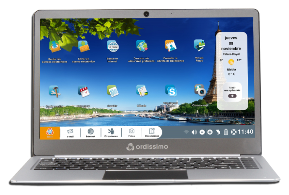 ORDISSIMO ART0371-ES ordenador portatil Intel® Celeron® N4000 Portátil 35.6 cm (14") Full HD 4 GB DDR4-SDRAM 64 GB eMMC 