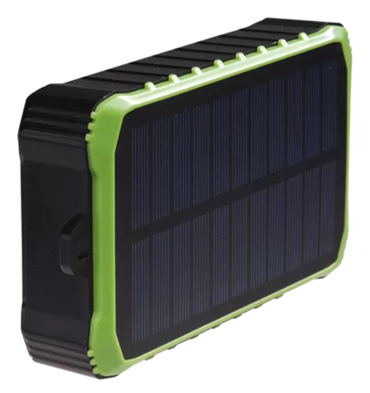 POWEBANK DENVER SOLAR DE 10000MAH CON MANIVELA MANUAL - detalle