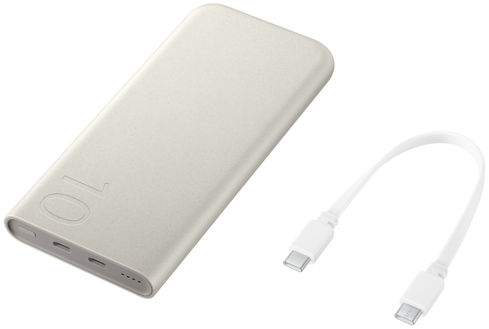 POWER BANK SAMSUNG 10.000MAH 25W BEIGE - detalle