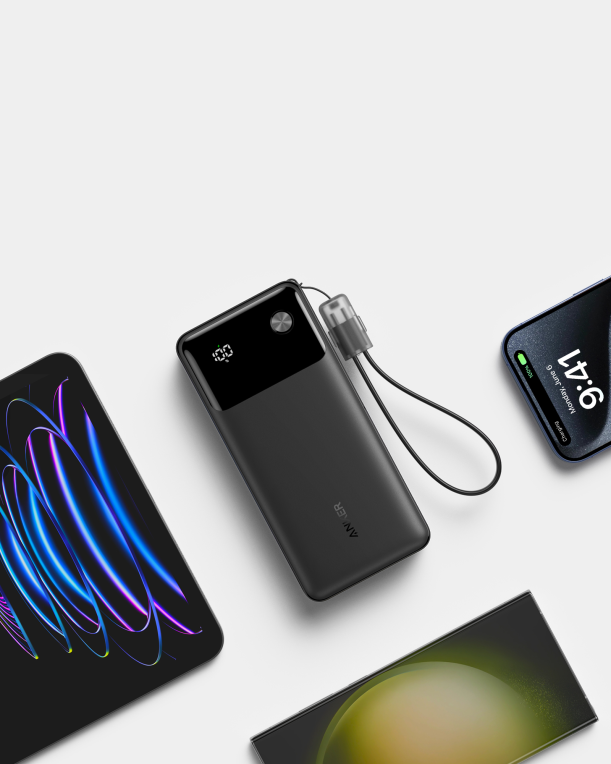 POWERBANK ANKER POWER BANK 20000MAH 30W BLACK - detalle