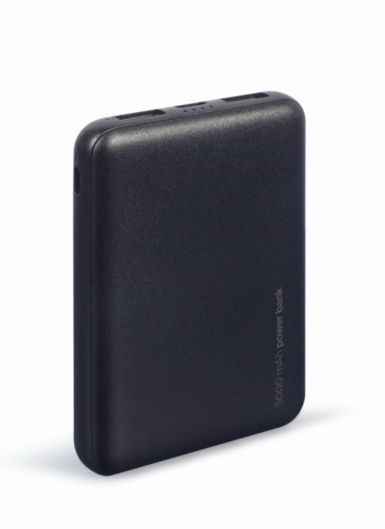 Gembird PB05-02 batería externa Polímero de litio 5000 mAh Negro