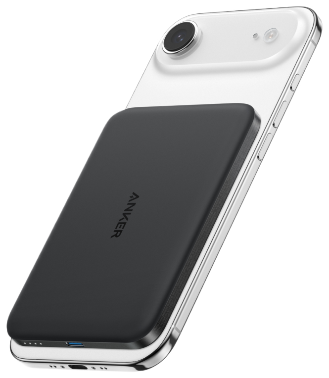 POWERBANK INALAMBRICA ANKER MAGNETICO NANO 5000 MAH 15W MAGGO SLIM QI2 - detalle