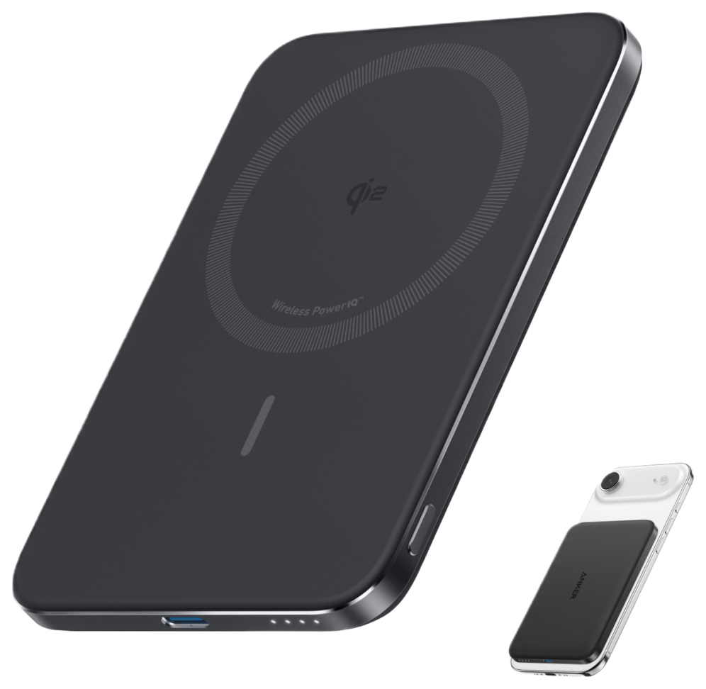 POWERBANK INALAMBRICA ANKER MAGNETICO NANO 5000 MAH 15W MAGGO SLIM QI2