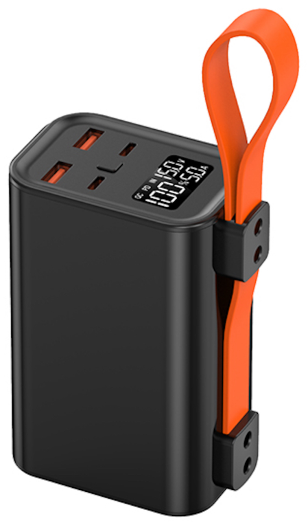 POWERBANK LEOTEC 30000 MAH PD 100W CARGA RAPIDA 2 SALIDAS USB-C 2 SALIDAS USB-A
