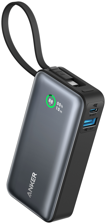 POWERBANK NANO ANKER 545 10K PD 30W NEGRO - detalle