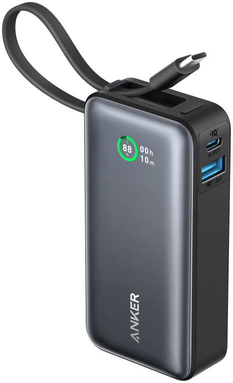 POWERBANK NANO ANKER 545 10K PD 30W NEGRO - detalle