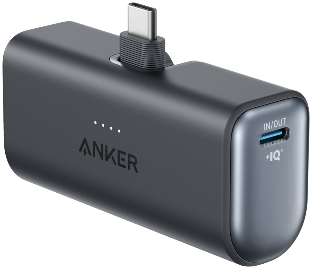 POWERBANK NANO ANKER 5K 22,5W CONECTOR USB-C NEGRO - detalle