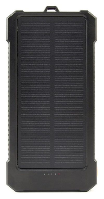 POWERBANK SOLAR GEMBIRD 10000 mAh NEGRO