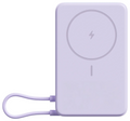 POWERBANK XIAOMI 33W MAGNETIC POWER BANK 10000 BUILT-IN STAND PURPLE