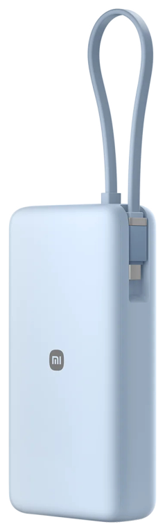 POWERBANK XIAOMI 67W POWER BANK 20000 INTEGRATED CABLE ICE BLUE - detalle