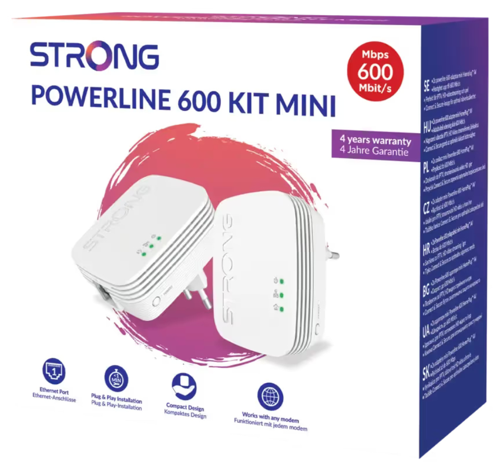 POWERLINE MINI STRONG PL600MDUO - detalle
